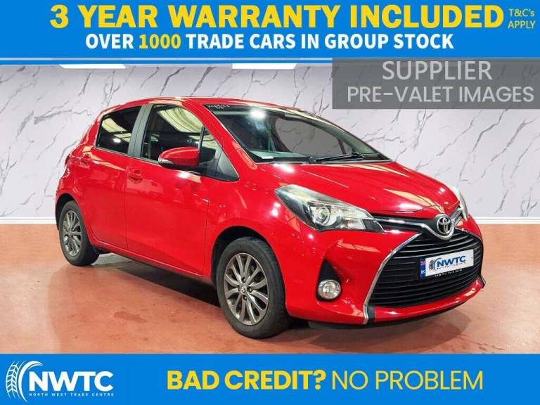 2016 Toyota Yaris 1.33 VVT-i Icon 5dr HATCHBACK PETROL Manual