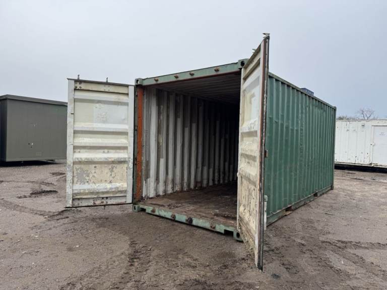 20ft Shipping Container – Wind & Watertight – Secure Storage Container
