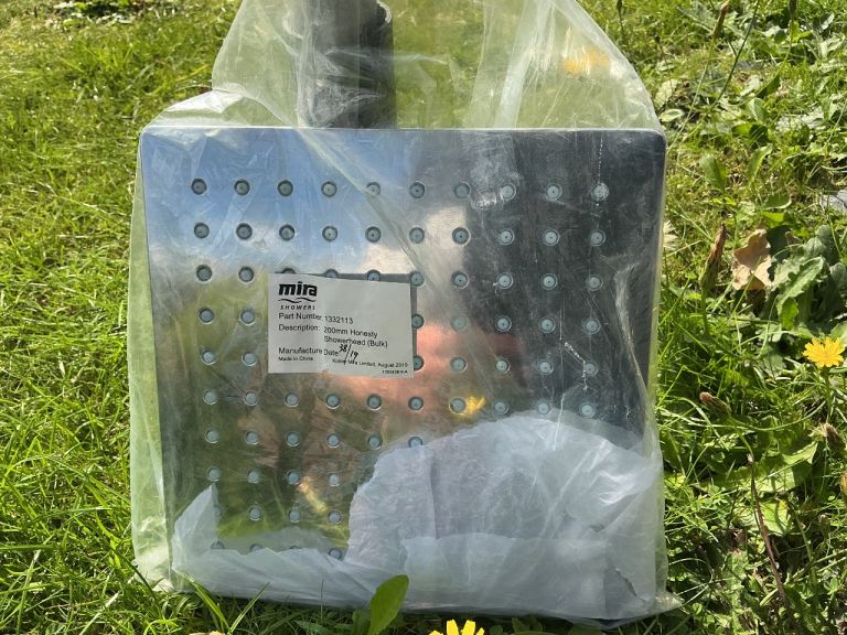Mira 200x200 brand new (RRP £89) Deluge shower head
