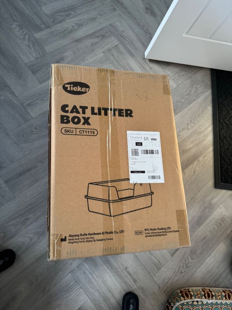 New cat litter boxes stainless steel