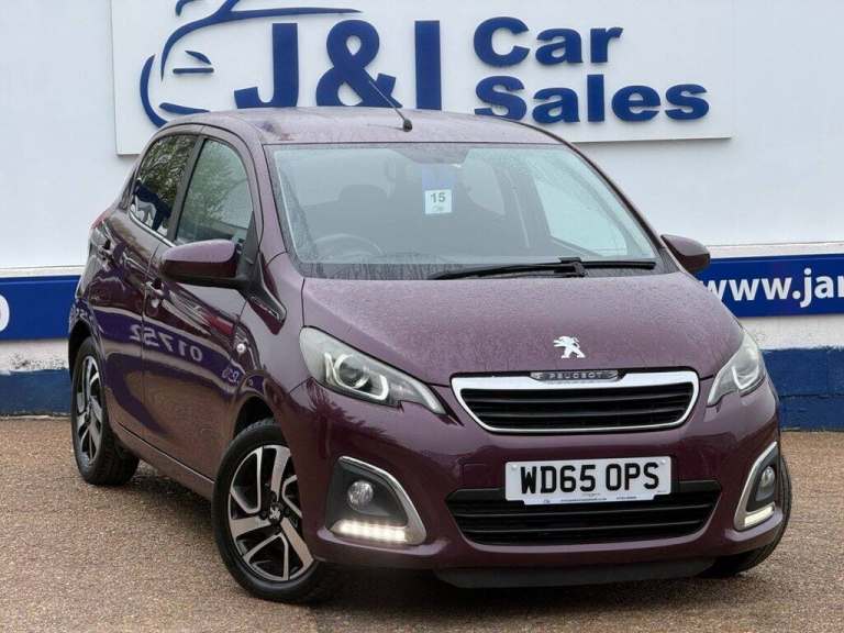 2015 Peugeot 108 1.2 PureTech Allure Hatchback 5dr Petrol Manual Euro 6 (82 ps) Hatchback Petrol ...