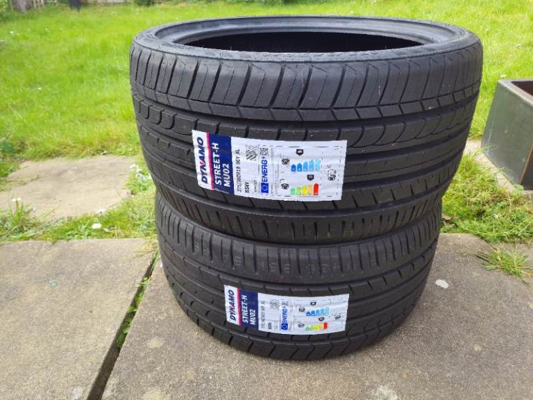 2X NEW DYNAMO STREET-H MU02, 275/30 ZR19 XL 96Y UHP D+B