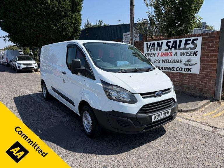 2017 17 FORD TRANSIT CUSTOM 2.0 TDCI 290 PANEL VAN 5DR DIESEL MANUAL L2 H1 (157