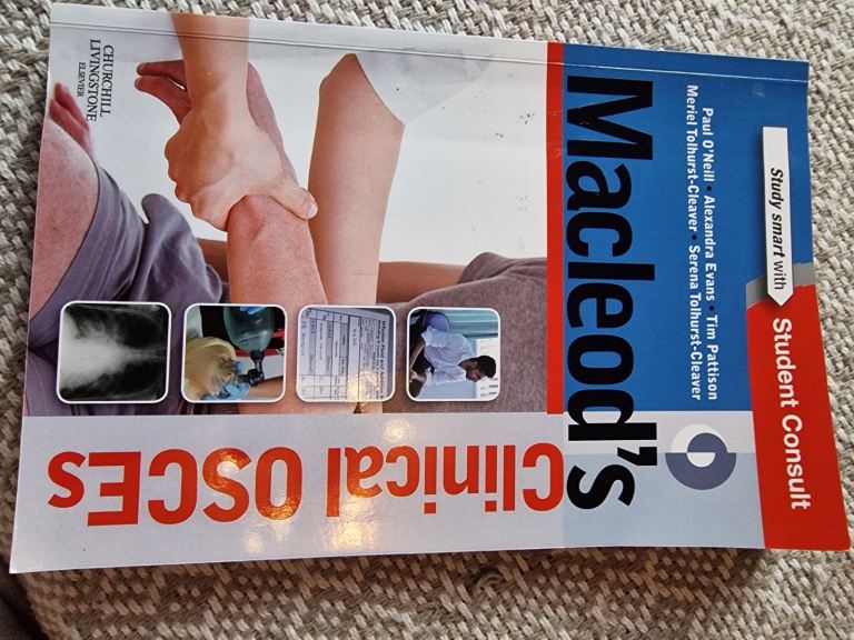 Macleod's Clinical OSCES Book – Good Condition