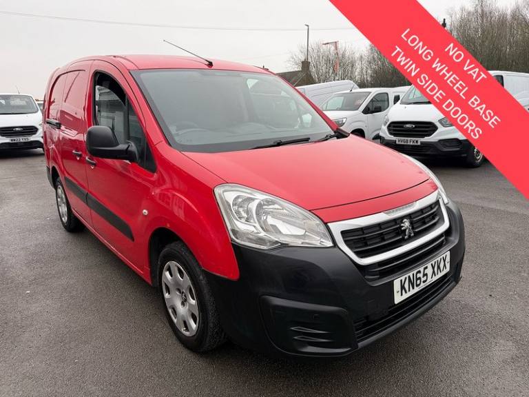 2015 Peugeot Partner 1.6 HDi 750 SE NO VAT LWB 4dr Diesel Manual L2 (143 g/km, 92 bhp) Panel Van ...
