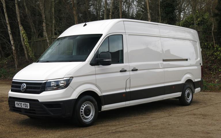 VOLKSWAGEN CRAFTER 140HP AIRCON TRENDLINE LWB HIGH ROOF CR35 EURO 6/ULEZ White