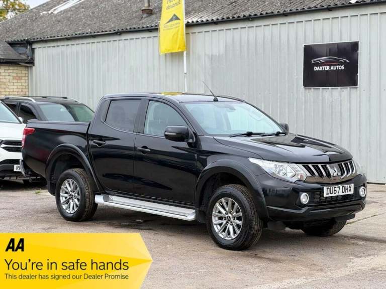 2017 Mitsubishi L200 2.4 DI-D DC Warrior Auto 4WD Euro 6 4dr PICK UP Diesel Automatic