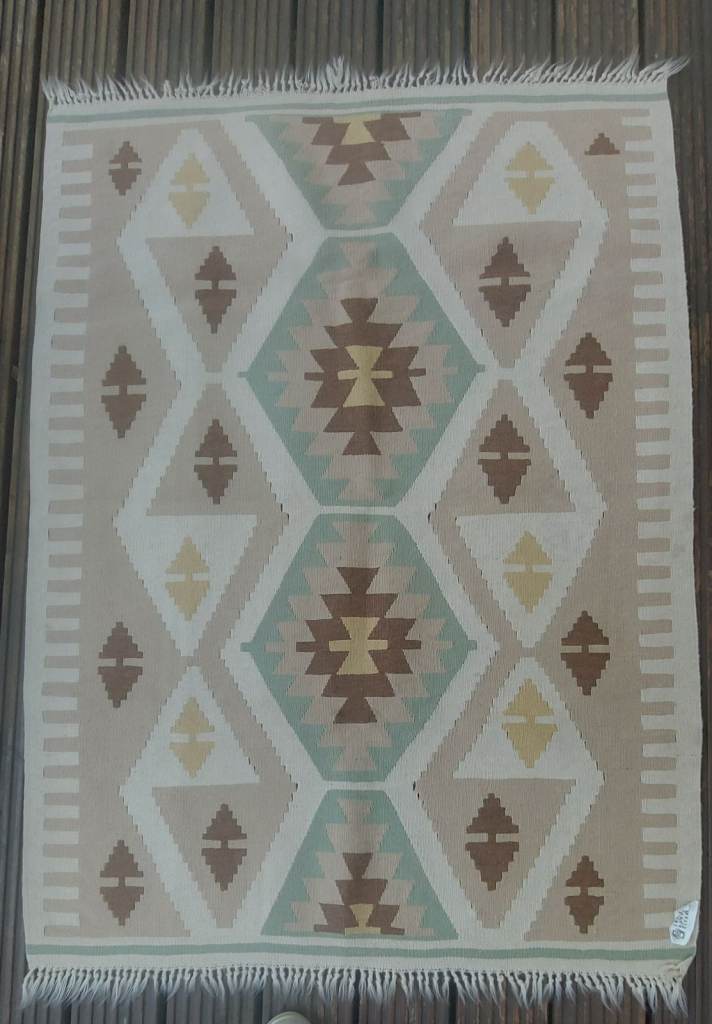 Vintage Handmade Traditional Turkish Kilim