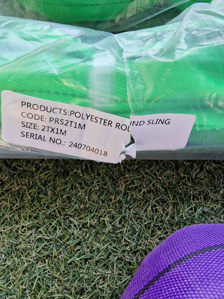 Polyester round slings