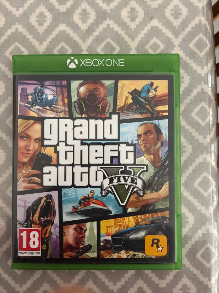Grand Theft Auto V (GTA 5) for Xbox One – Good Condition