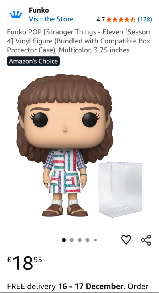 Stranger Things Funko Pops. HIGHLY COLLECTABLE 