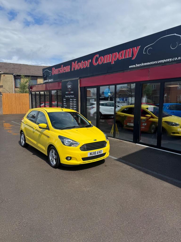 2018 Ford Ka+ 1.2 Ti-VCT Zetec Euro 6 5dr HATCHBACK Petrol Manual
