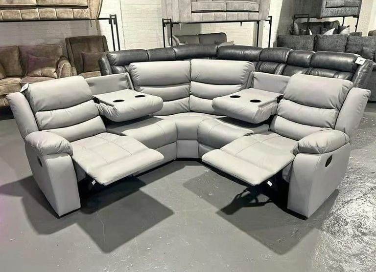 🚚 Free Home Delivery 🏠 3+2 Seater Sofa Set & Corner Roma Electric Recliner | 16% OFF **
