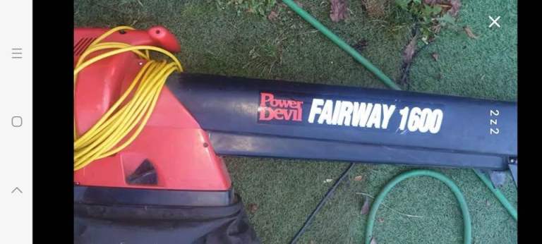 Garden Blower & Vacuum power devil