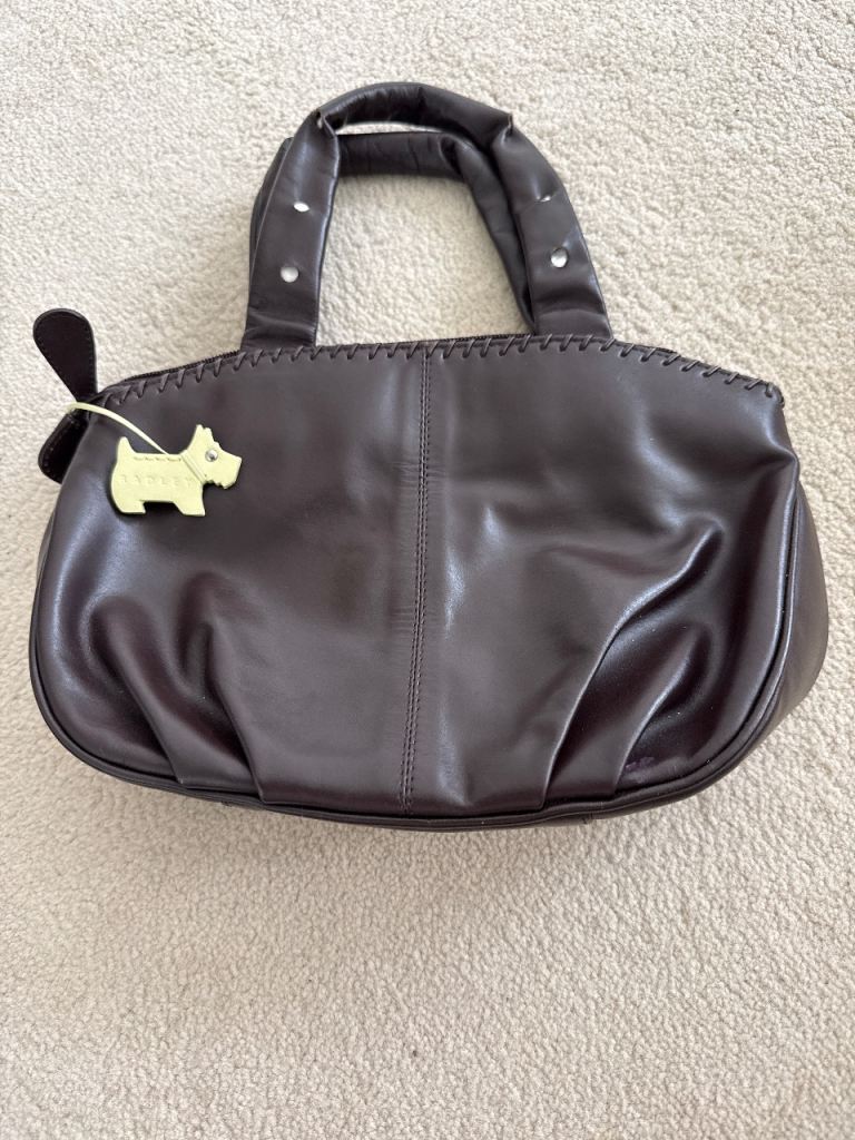 Radley Brown Leather Handbag – Good Condition