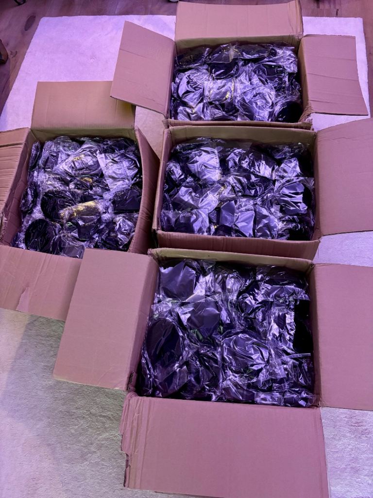 Exfoliating silicone scrubbers/loofahs 600pcs