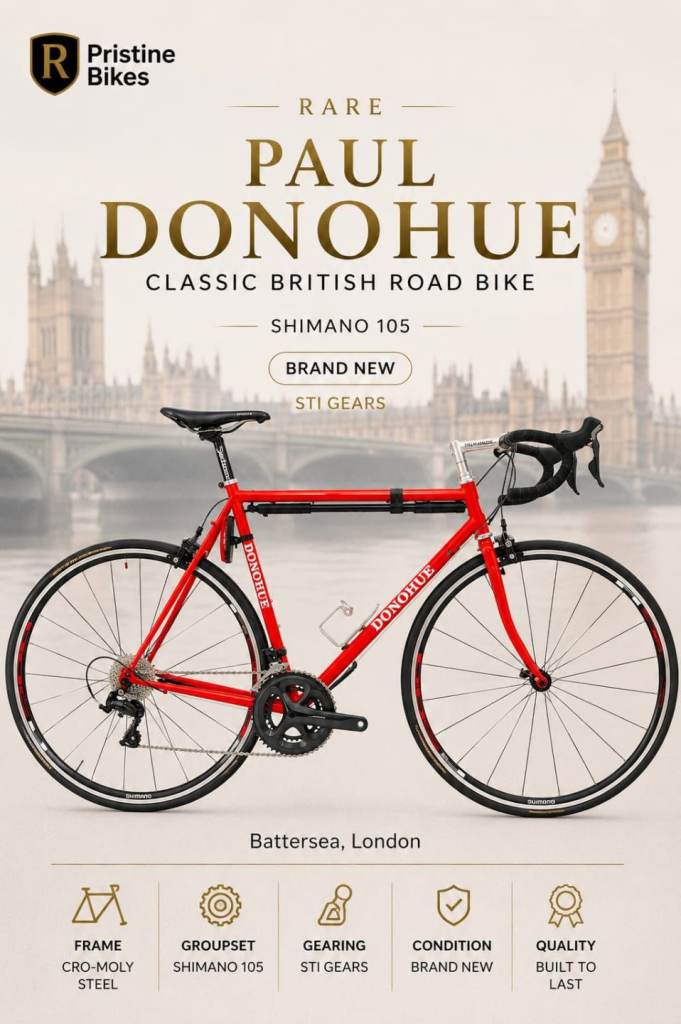 HR Stunning Brand New PAUL DONOHUE Size/M Shimano 105 Groupset Road Bike