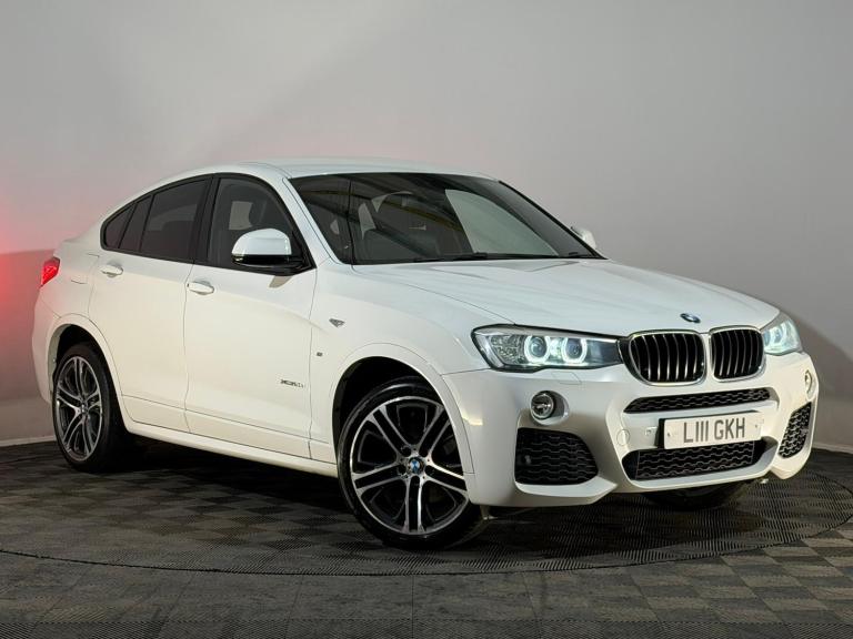 WHITE 2014 BMW X4 XDRIVE20D M SPORT 2.0 DIESEL AUTOMATIC 4WD 4X4 SUV 190 BHP  