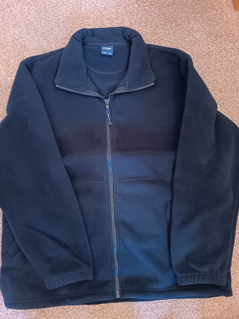 Uneek Premium Full Zip Soft Fleece Jacket. Brand New. Large.