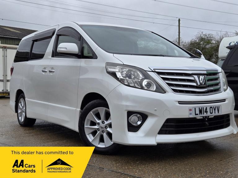 2014 Toyota Alphard Vellfire 8 seater Fresh Import warranted mileage ULEZ compliance  MPV Petrol ...