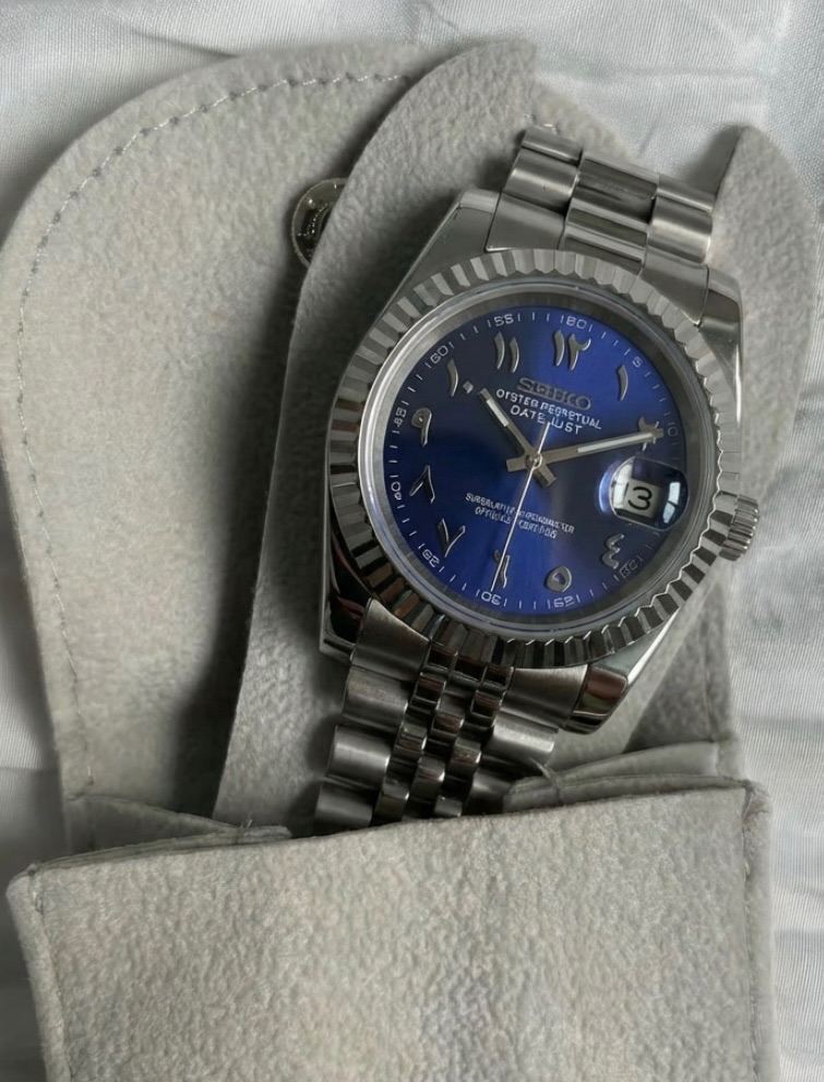 Seiko Royal Blue | Arabic Dial Watch