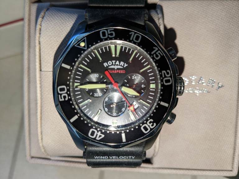 Rotary Aquaspeed Chronograph Watch – , As Good As New top quality 
