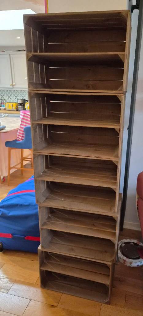 Shoe storage apple cart 