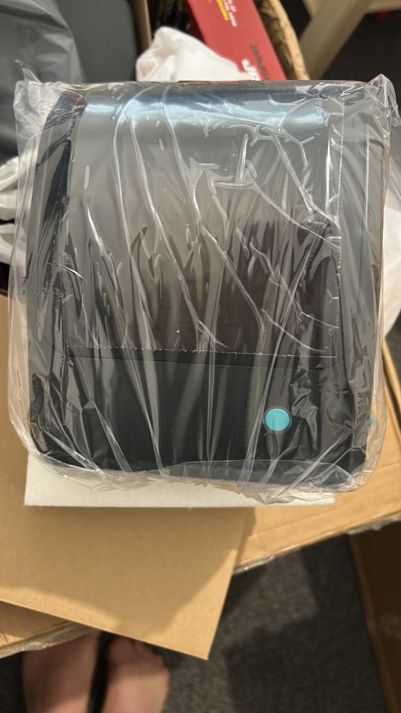 Direct Thermal Label Printer 4*6 inch USB Bluetooth Connectivity with Thermal Labels