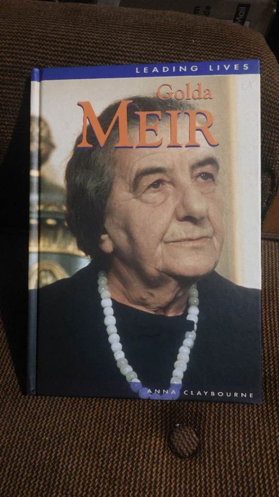 image for GOLDA MEIR (Leading Lives series) by Anna Claybourne. NEW.