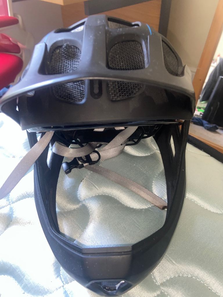 XLC All MTN Full Face Mountain Bike Helmet – Matte Black (good Condition)