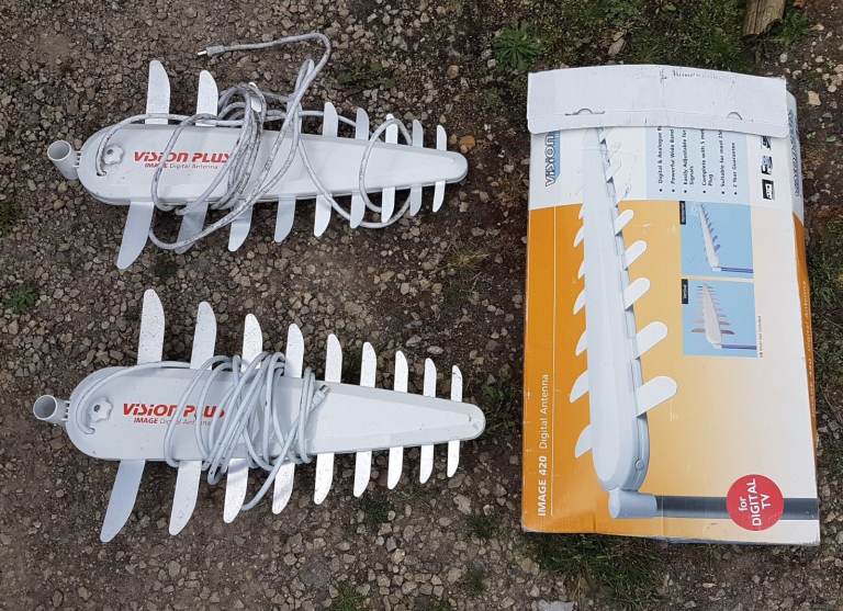 VISION, IMAGE and other antennas for camper, caravan, motorhome, boat.