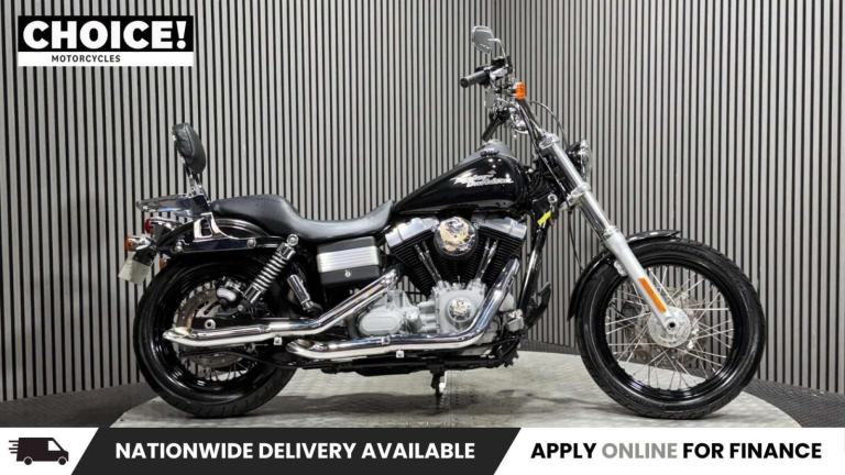 Harley-Davidson Street BOB FXDB 2009 ONLY 11K EXTRAS FITTED LONG MOT 1584