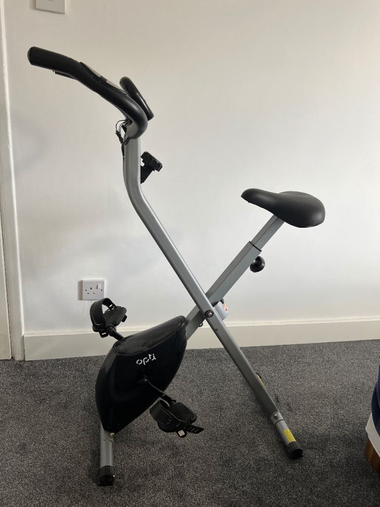 Opti Folding Exercise Bike