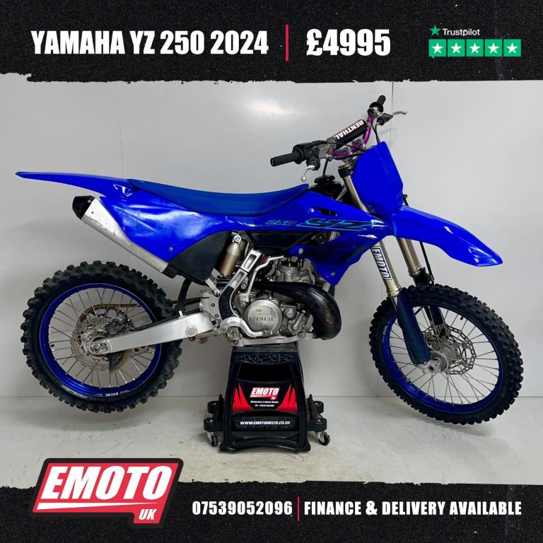 YAMAHA YZ 250 2024 Motocross Bike 250cc @EmotoUK - Finance Available