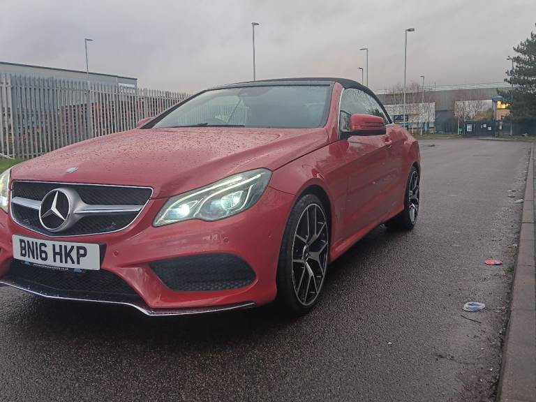 Mercedes-Benz E220D AMG LINE CONVERTIBLE HPI CLEAR BLUETEC