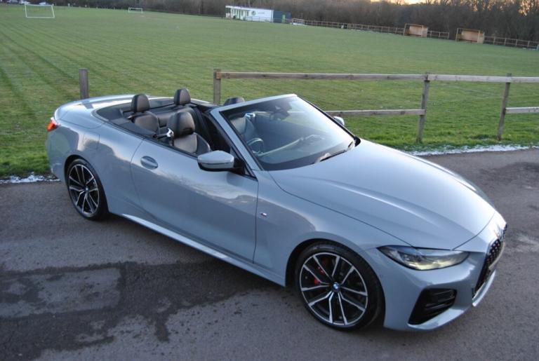 2023 BMW 4 Series 420i M Sport 2dr Step Auto CONVERTIBLE PETROL Automatic