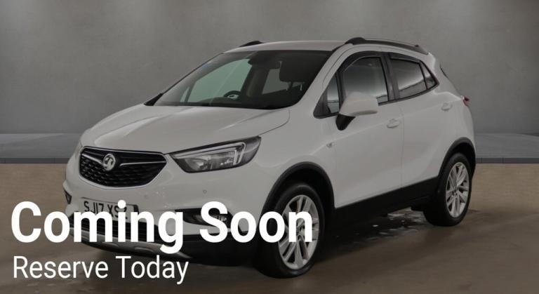 17 VAUXHALL MOKKA 1.6 ACTIVE 5DR WHITE 18 INCH ALLOYS PARK SENSORS CRUISE 