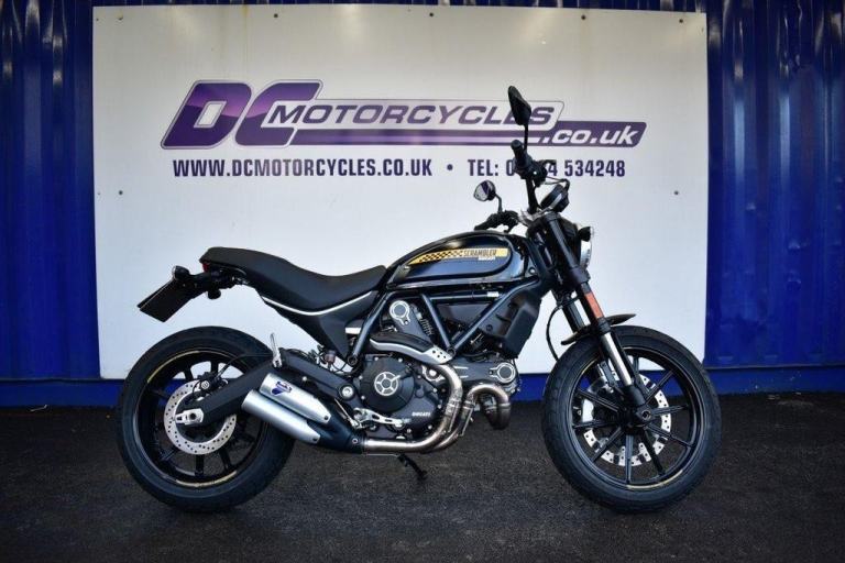 2018 DUCATI SCRAMBLER 800 FULL THROTTLE ROADSTER, BELTS CHANGED IN AUGUST 202