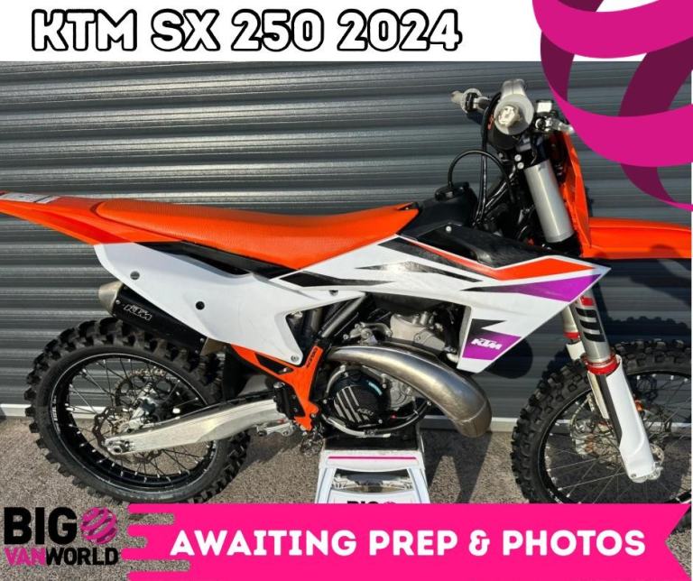 KTM SX 250 2024 - Only 46 Hours - Fresh Piston, Stock & Clean