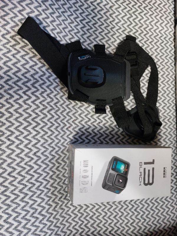 Go Pro 13 camera and dog mount