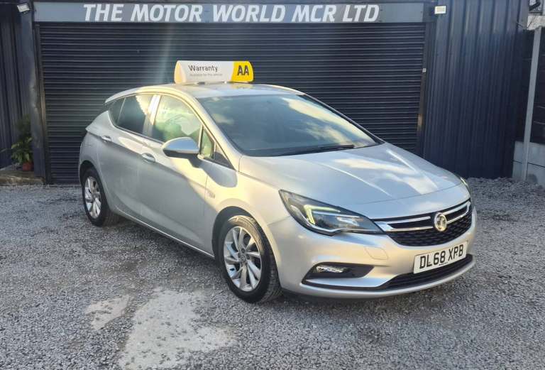 2018 Vauxhall Astra 1.4T 16V 125 Tech Line Nav 5dr HATCHBACK PETROL Manual