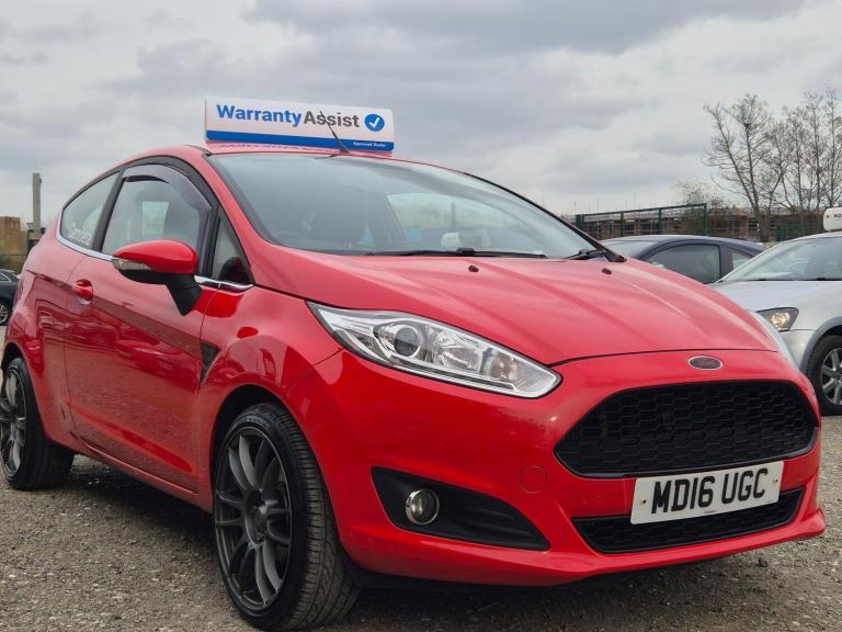 2016 Ford Fiesta 1.0T EcoBoost Zetec Euro 6 (s/s) 3dr HATCHBACK Petrol Manual