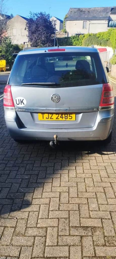 Vauxhall, ZAFIRA, MPV, 2011, Manual, 1598 (cc), 5 doors