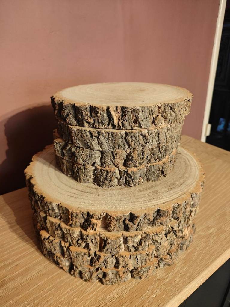 Decorative wood slices 