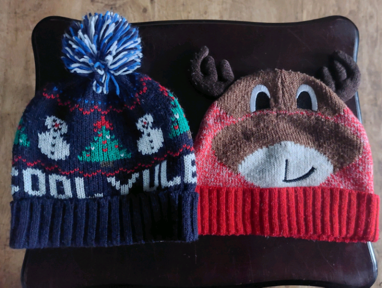warm christmas winter caps.