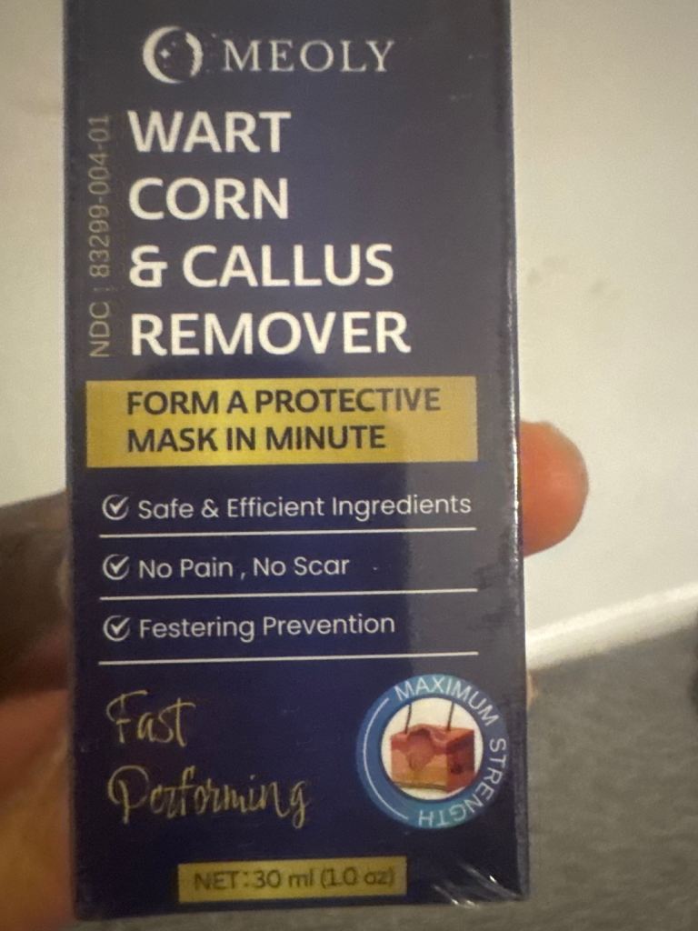 MEOLY Wart Corn & Callus Remover – New, 30ml