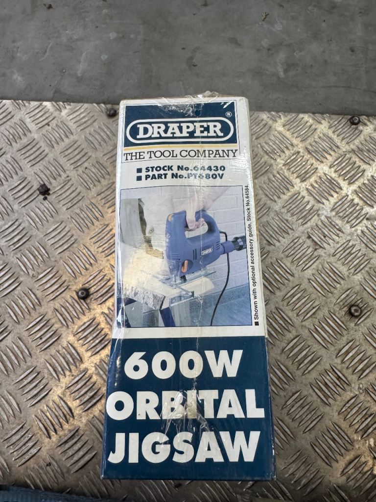 Brand new draper orbital jigsaw