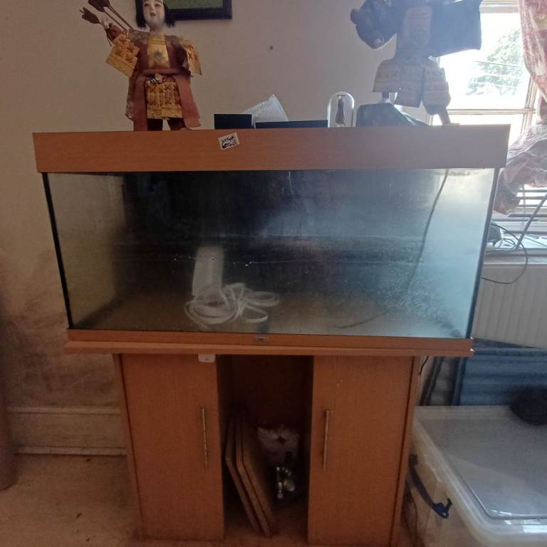 Fish tank, Juwul brand. 