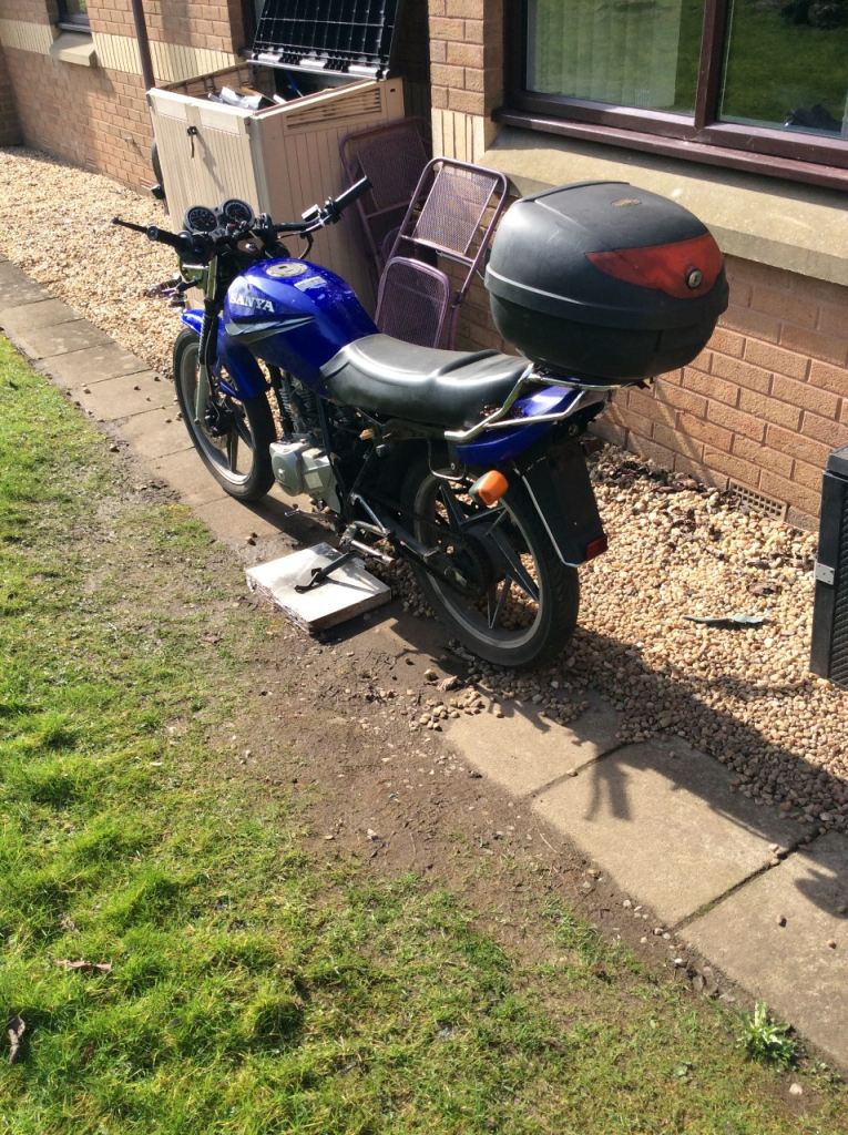  125 Sanya motorcycle Project 