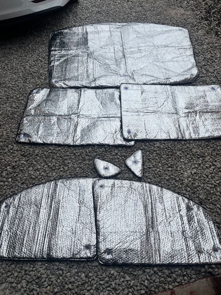 Mercedes Vito thermal window covers set of 7